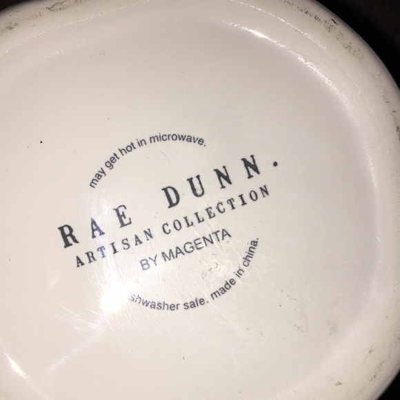 Rae Dunn Magenta Ceramic Latte Mug - Picture 3 of 5